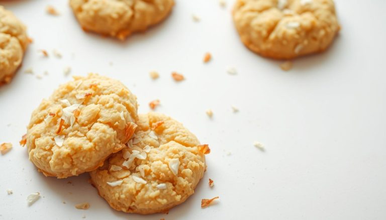 Quick Coconut Cookies with Just 2 Ingredients
