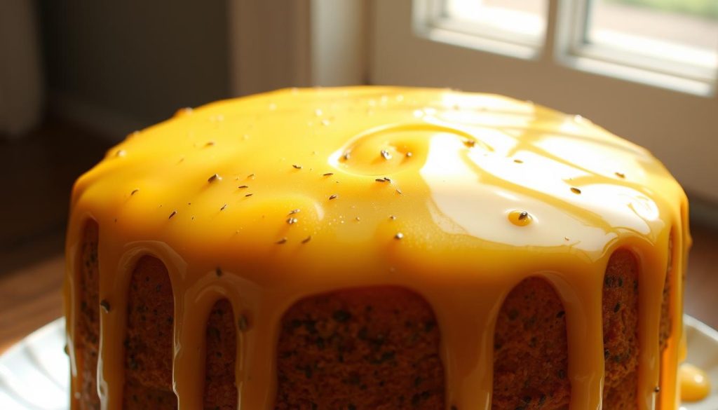 lemon poppy seed cake glaze