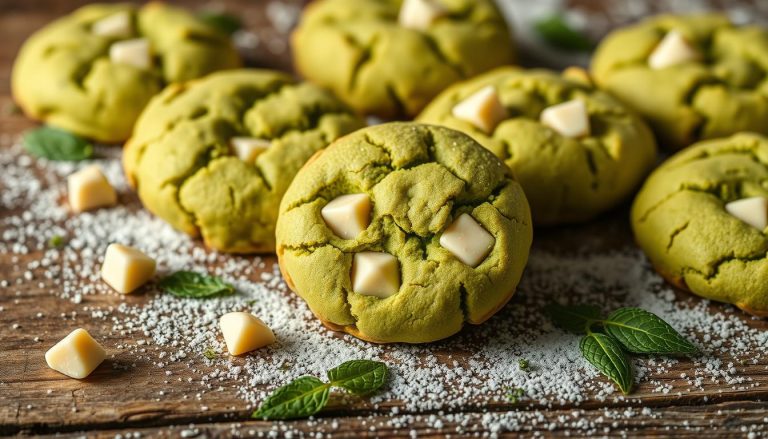 Matcha White Chocolate Cookies