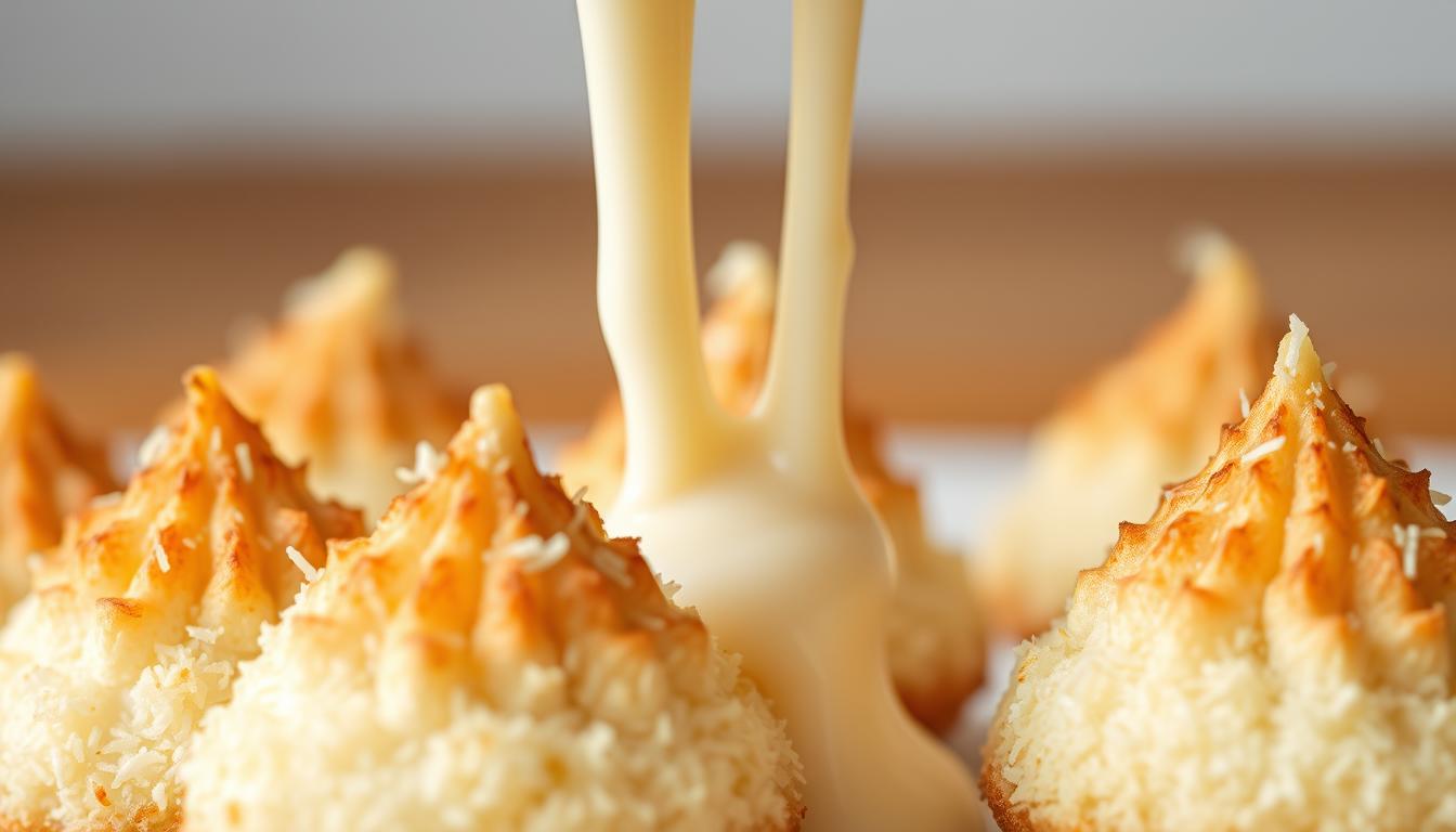 Coconut Macaroons with Condensed Milk