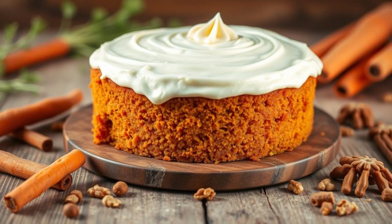 Easy Carrot Cake with Cream Cheese Frosting