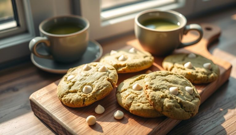 Matcha White Chocolate Cookies