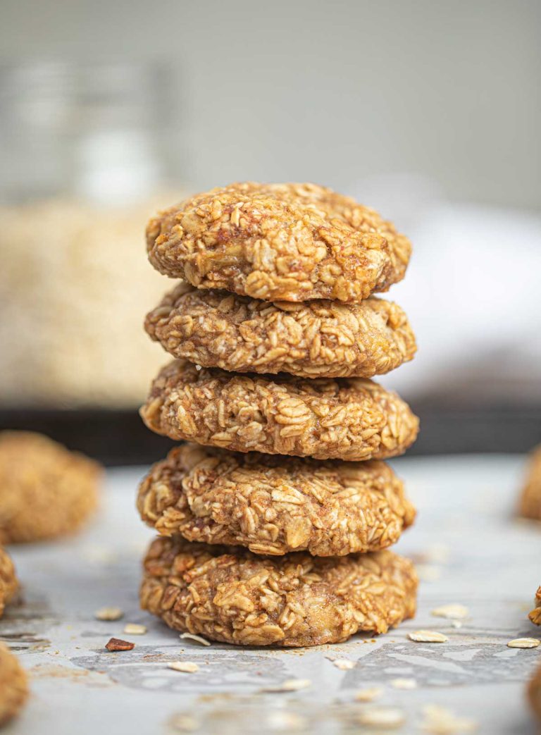 Ingredient Healthy Banana Oat Cookies – No Sugar, No Flour!