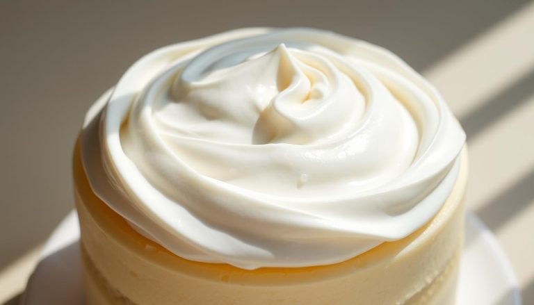 Whipped Cream Frosting for Light Cakes